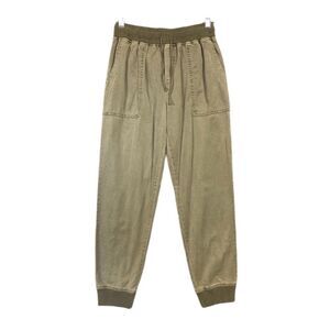 NEW Habitual Jogger Pants Womens Size XS Green Utility Pull On Drawstring